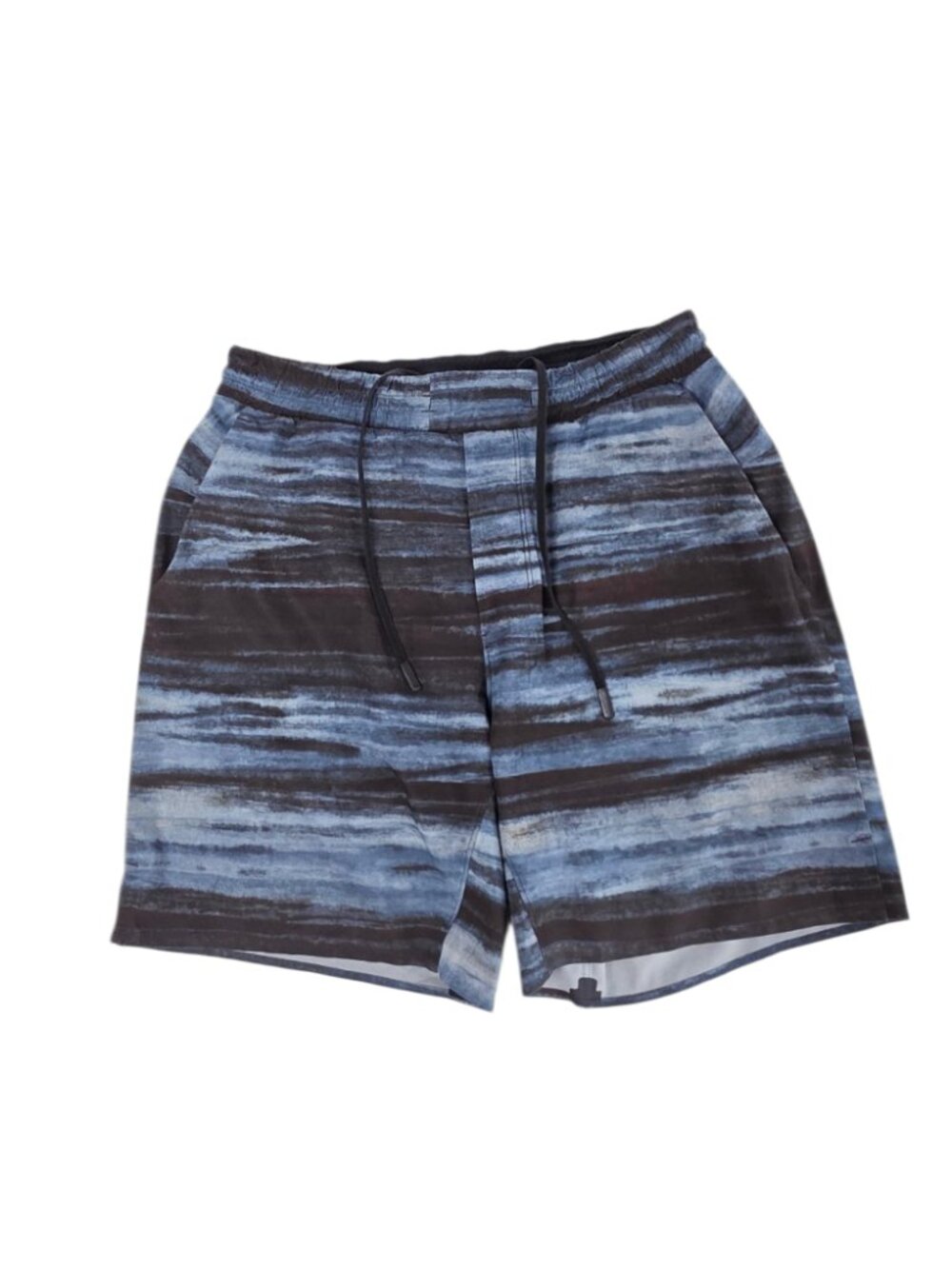 Lululemon Mens Channel Cross Short 7", High Tide Multi, Swim Trunks, Lined, Sz S